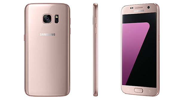 Samsung Galaxy S7 color rosa oro