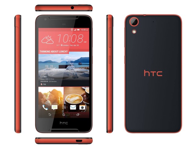 Diseño del teléfono HTC Desire 628