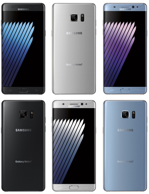 Diseño del Samsung Galaxy Note 7